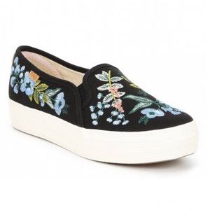 NWT Keds x Rifle Paper Co. Navy LIMITED EDITION